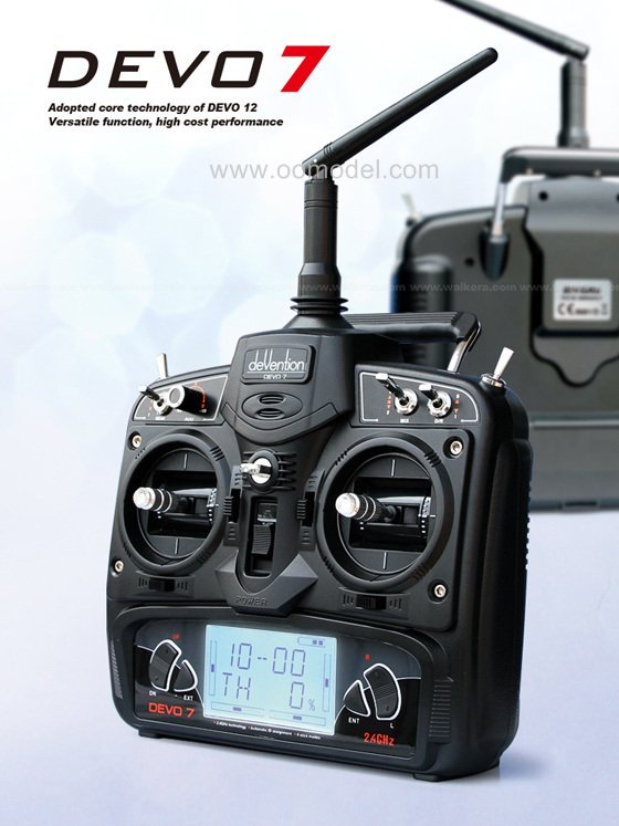 terrahobby's tweet photo. #terrahobby #rcgadgets Walkera Devo 7 Radio Transmitter with receiver RX701 p ... https://t.co/VCb5BqJz73 https://t.co/pYLgy5OMwm
