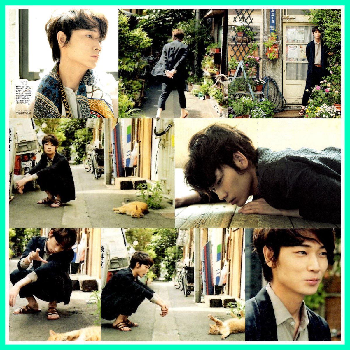 『綾野剛に密着』non・no (2012.8)

誠実な好青年役で胸をｷｭﾝとさせ冷酷なヒール役で背筋を凍らせる。多彩な役を魅力的に生きる彼の素顔。
「自分を好きな人がいてくれるのは奇跡的なこと」
「人との出会いを大切に飛び続けていきたい」

#綾野剛

*ｽﾀｲﾘｽﾄ：青木貴志