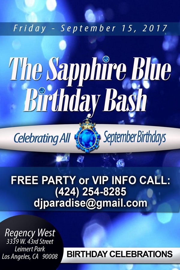 DawgCoinETH20's tweet photo. Sapphire Blue Birthday Bash :: September 15th :: Regency West - https://t.co/HzQ08l0iLE #Birthday @djparadise #September #POSH #EMissyK Ent. https://t.co/93bC2Hm42X