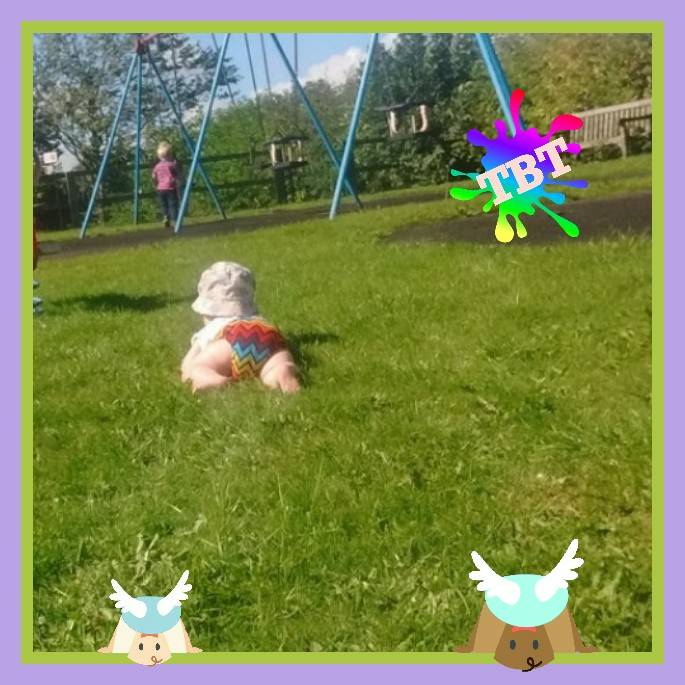 CherubumsCloth's tweet photo. #tbt a year ago, with both Cherubums in full time nappies. Smallest is showing off an Itti Bitti in Large. #makeclothmainstream #washing https://t.co/GoNTnkJ3qN