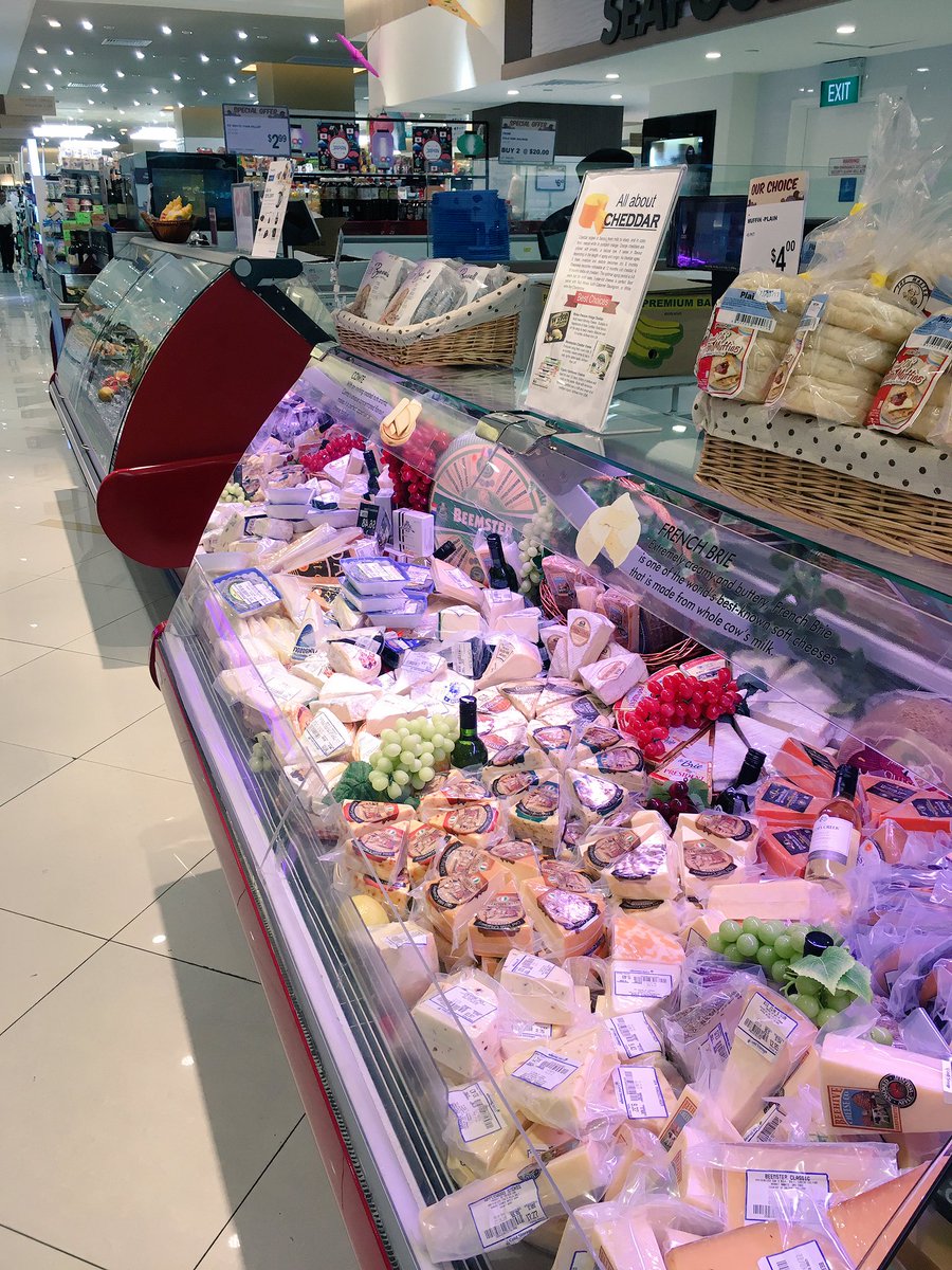 gallagct's tweet photo. #IrishFood visibility booming in #Singapore... @oldirishcheese &amp; @CooleeneyFarm ranges now available in #ColdStorage. @Bordbia @OriginGreen https://t.co/94OSQ8NfmC