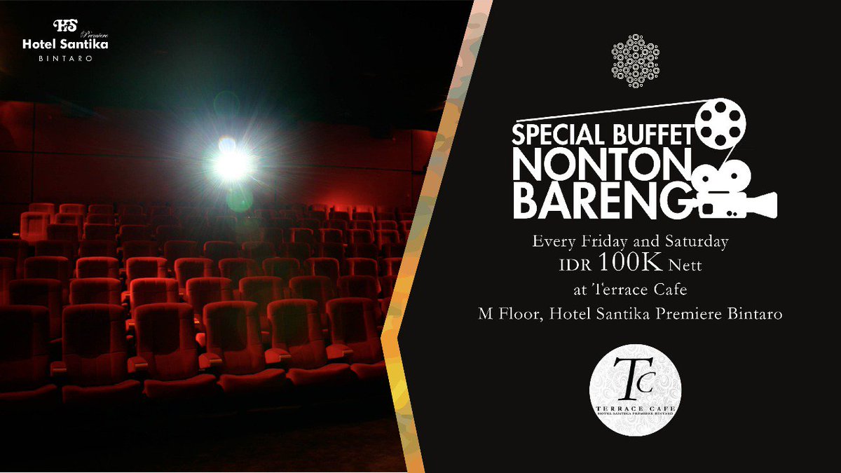 HSPBintaro's tweet photo. Special Buffet Nonton Bareng #specialbuffet #hotelsantikapremierebintaro #foodies #hotelpromotion #foodandbeverages https://t.co/4ph5L37zsW