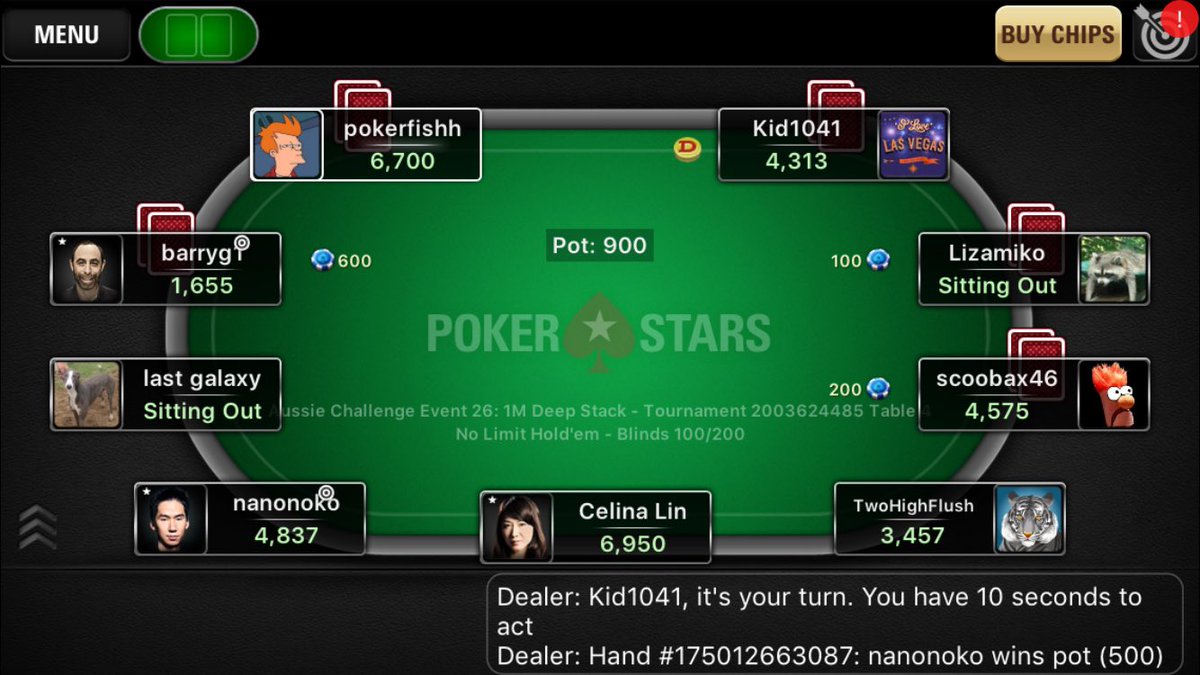 CelinaLin's tweet photo. The perks of playing live? U can also play online @PokerStarsMacau #MPC27 #AussieChallenge 
@barrygreenstein @nanonoko u two r going down!😝 https://t.co/KJRVgHAnFe