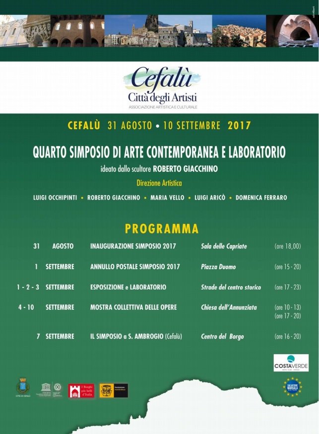 VisitSicilyOP's tweet photo. #Cefalu' Città degli Artisti IV Simposio Arte Contemporanea e Laboratorio 31 agosto - 10 settembre #eventisicilia17 #visitsicilyinfo https://t.co/fyUd6ehUUK
