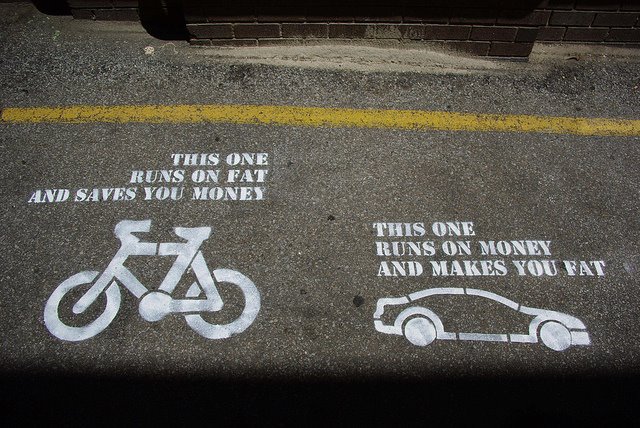One runs on fat the other makes you fat.