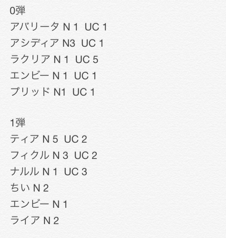 kurapuripara's tweet photo. 【オトカドール 交換】

求→エス全レア
譲→画像1〜3

・郵送のみの交換です。
・レートは要相談でお願いします。
・中には他の方からお譲りしていただいたものもあるので「くらりす」以外の再譲渡はお控えください。

よろしくお願いします。 https://t.co/JWeuUACQs6