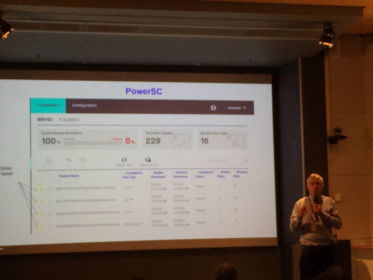 IngridBerger2's tweet photo. Interface personnalisée IBM Power Security & Compliance #IBMDesignThinking @IBMPowerSystems @phhermes @IBMCCMPL #ibmbpsym https://t.co/4KAv4O4ynK