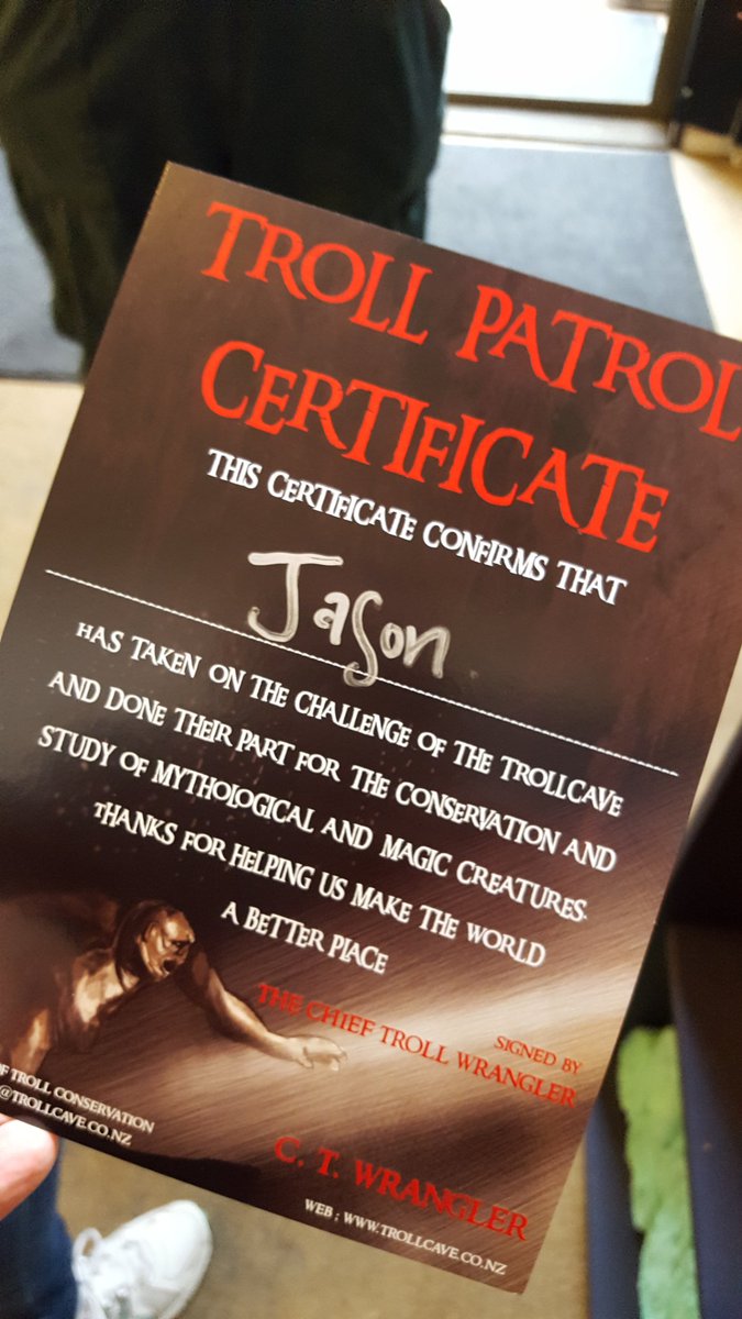 WebTaniwha's tweet photo. Highly recommend the latest fun experience @HamiltonWaikato! The new @waitomotroll cave is a great family adventure #trollcave #tourism https://t.co/TP5BPABLV0