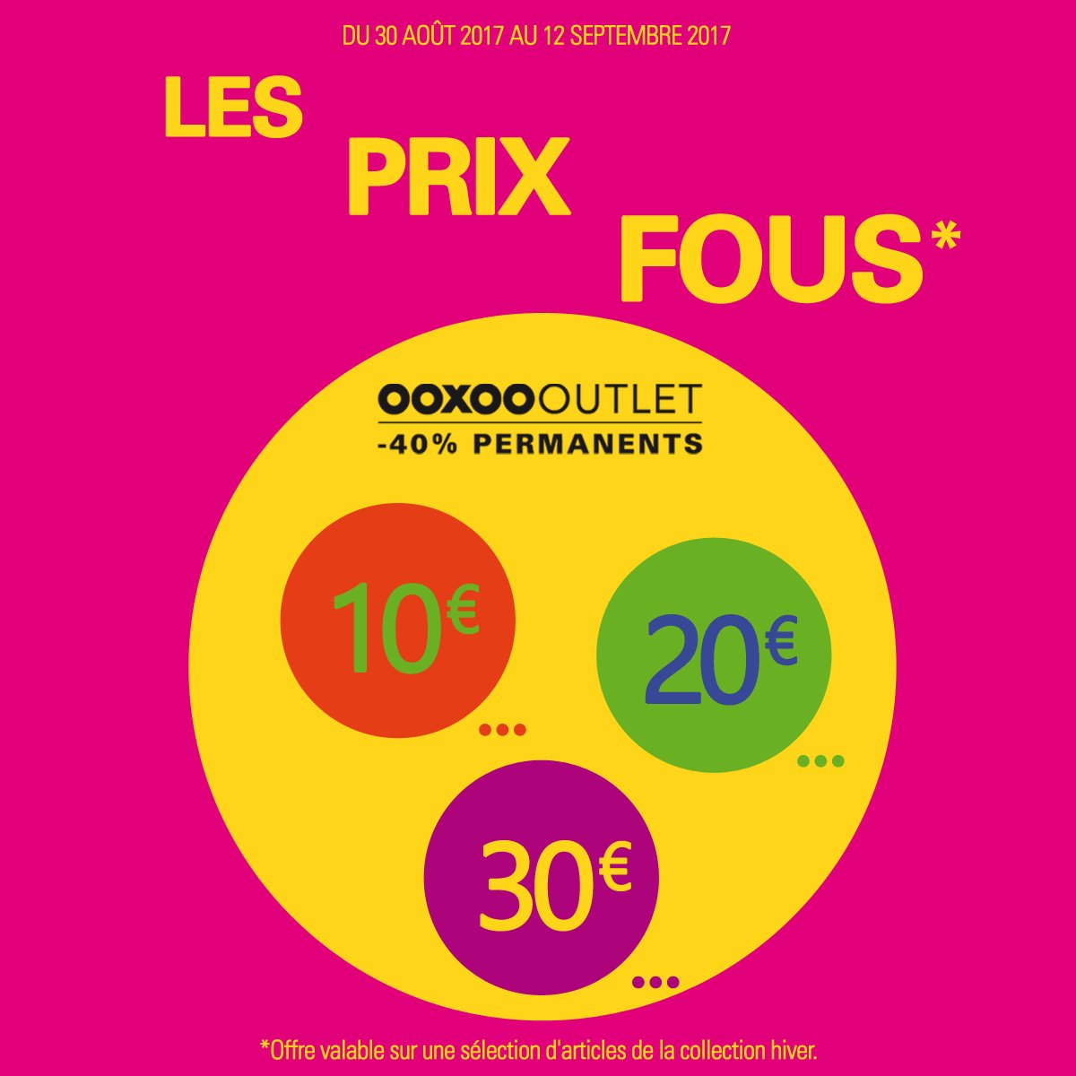 OoxooOutlet's tweet photo. Prix Fous de la #rentree !  + de 120 vêtements de la marque #marèse en promo jusqu'au 12/09/17. https://t.co/T9zVrAiQ6d #destockage #Outlet https://t.co/aiVgcERUAU