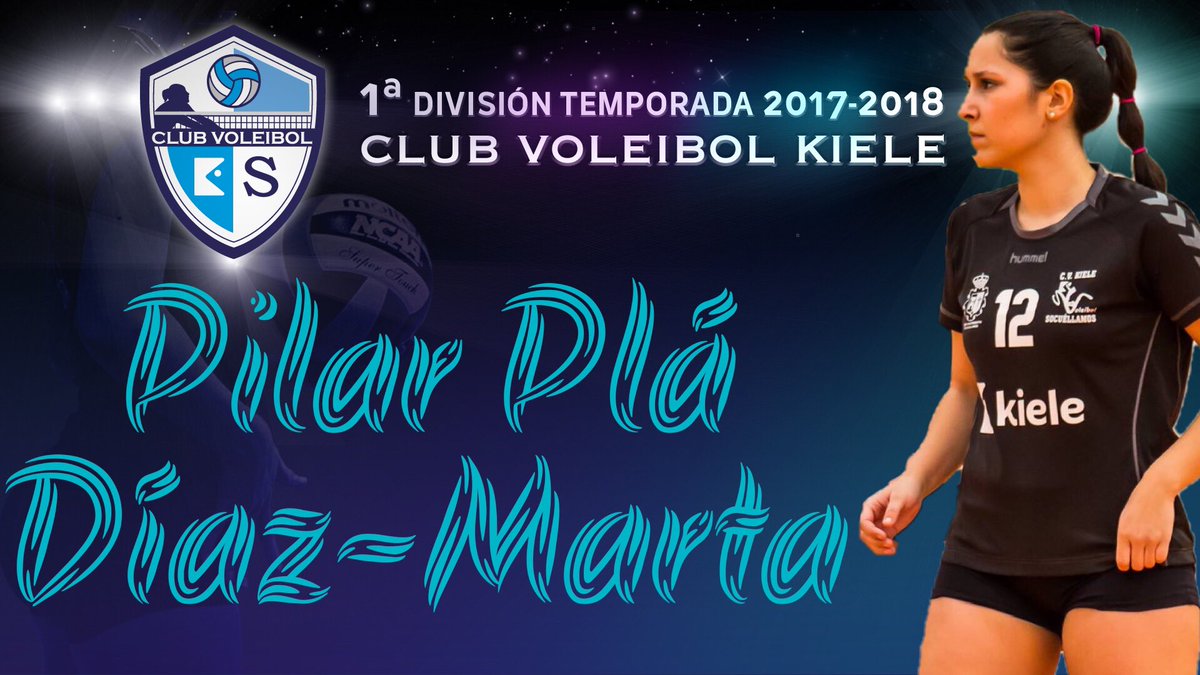 voleykiele's tweet photo. ¡¡RENOVADA!! nuestra Colocadora @PiilarPla por su experiencia un año más disfrutaremos de ella GRACIAS https://t.co/nhRoByt6T8