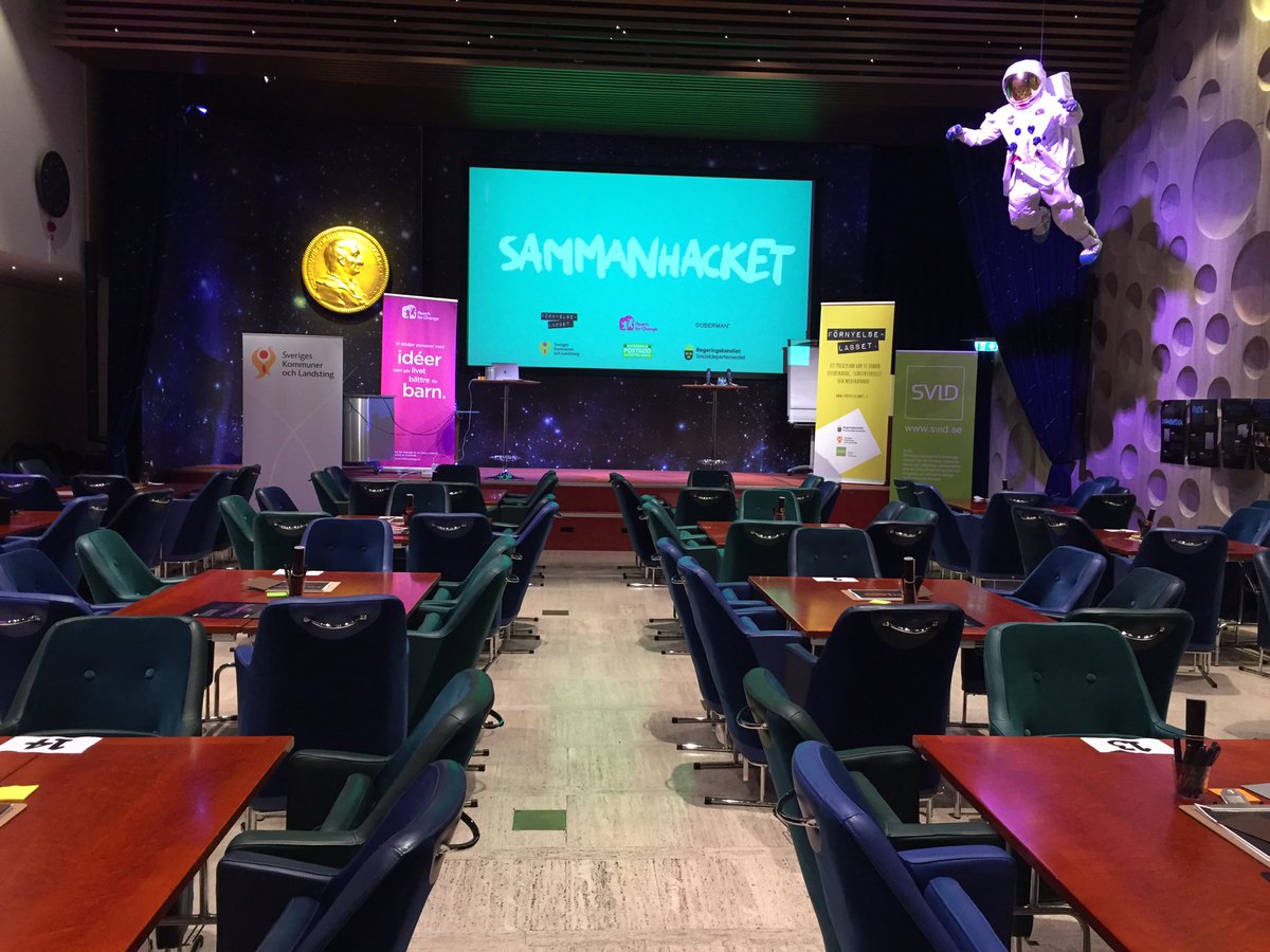 MSISweden's tweet photo. Snart drar #sammanhacket igång! Idag finns vi med där! @R4C_Sweden @doberman #fornyelselabbet https://t.co/waLBzUKQ7j