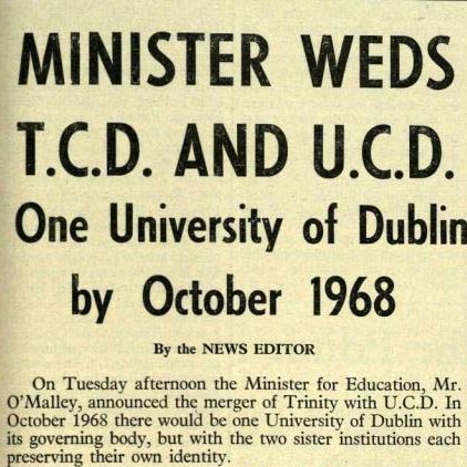 tcddublin's tweet photo. Another interesting look into the @Trinity_News archives! (April 1967) #ThrowbackTrinity #TBT https://t.co/vLtCKQs4KI
