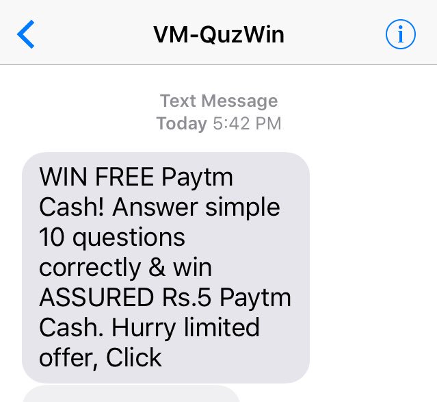 Atleast tempt me <a href="/payTM/">Paytm</a> you shadily had thousands of people forced to download you atleast give me a 200Rs note now what is 5