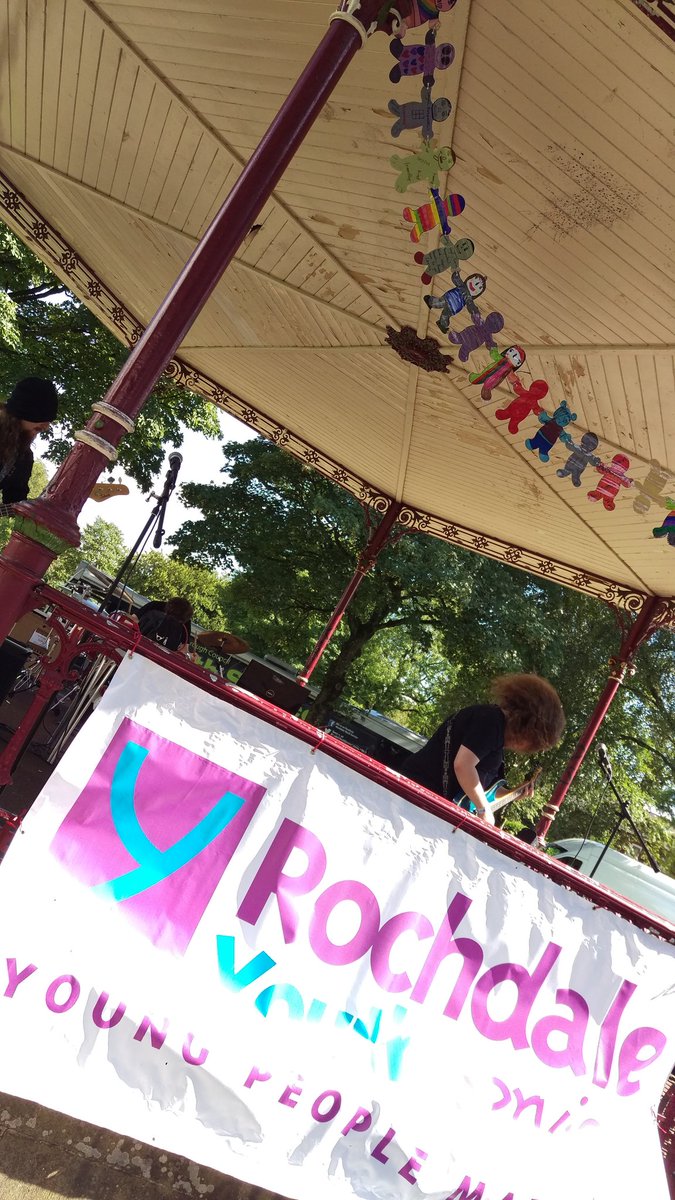 RochdaleYouthie's tweet photo. Next act on stage is Crescent Halo..... #rockon #rochdale #festfriend https://t.co/FfkRS9zHxu
