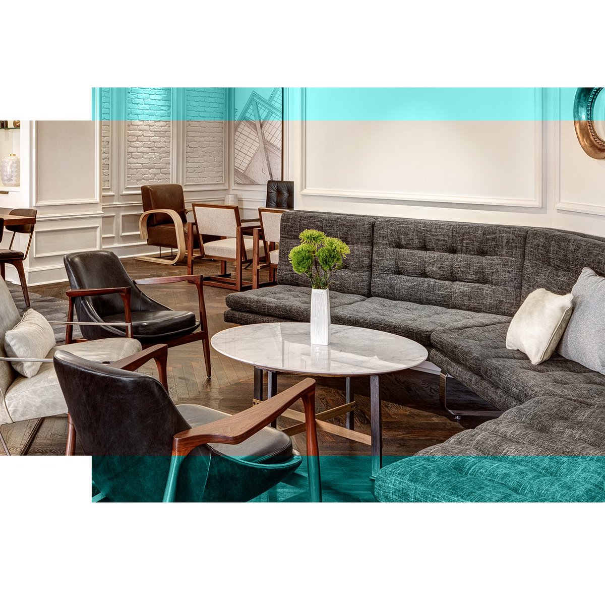 Warm days and cool surroundings in the heart of downtown #Indy. Relax.