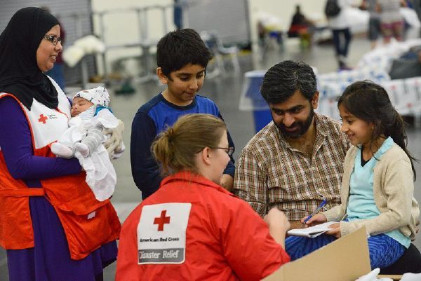 RedCross tweet picture