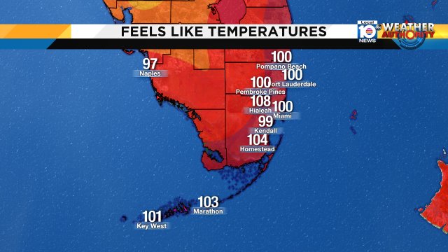 Triple digits already?! That's right, it's still the morning but it "feels-like" at least 100° outside! #Hot #Flwx https://t.co/iACZgSmPF7