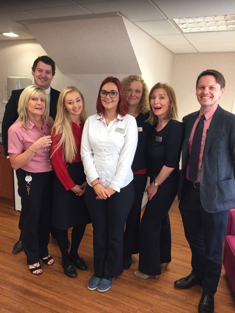 crowe_gillian's tweet photo. So long/farewell to our baby of the branch Gemma last day before she's back to uni. Miss u already in Derry @NBSNINE https://t.co/uxUBBQCeu8