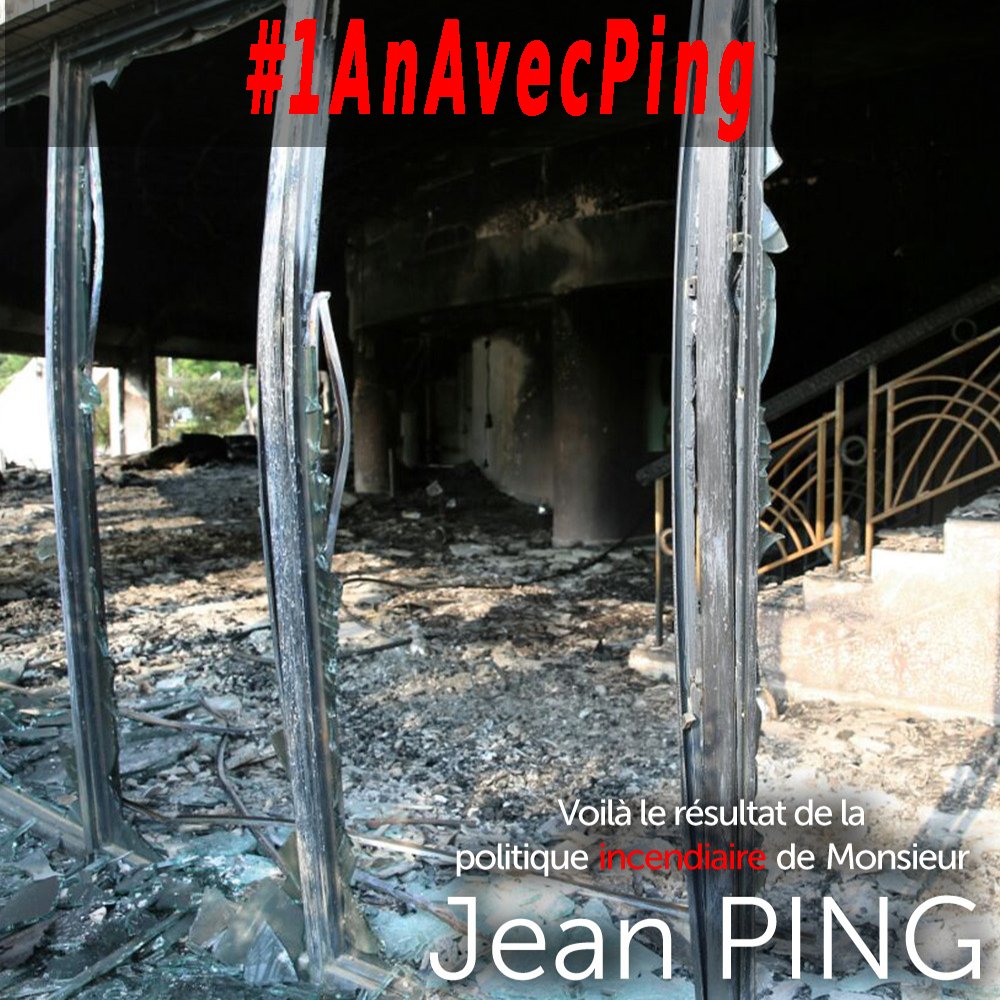 Marie241forever's tweet photo. Ping avait tt planifié l'incendie de l'assemblée nationale et les émeutes. Les #Gabon-ais ne sont pas dupes #1AnAvecPing c'est 1 an de trop! https://t.co/ooyjb3Nt4W