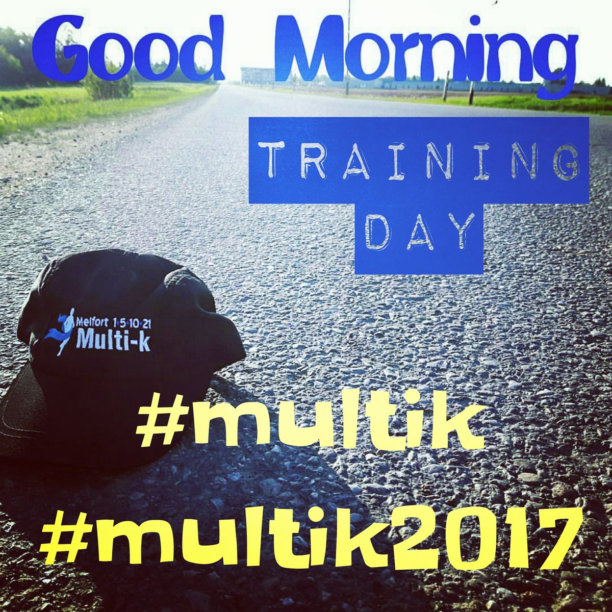 MelfortMultiK's tweet photo. 2 weeks till race day! Let's encourage each other by posting our training selfies using the hashtag #multiK2017 #multik #trainingday https://t.co/MX7ClHpgJ2