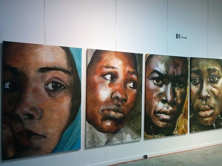 exposingARTS's tweet photo. Eva van Diepen aka Evadi - winning awards, obviously. https://t.co/k2VLAU4O7T