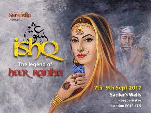 fifiharoon's tweet photo. #Pakistani #Ishq is coming to the famous Sadler's Wells Theatre in #London! Starring @Ahsankhanuk @RachelViccaji Im going to the premiere! https://t.co/fPFm8WPaDE