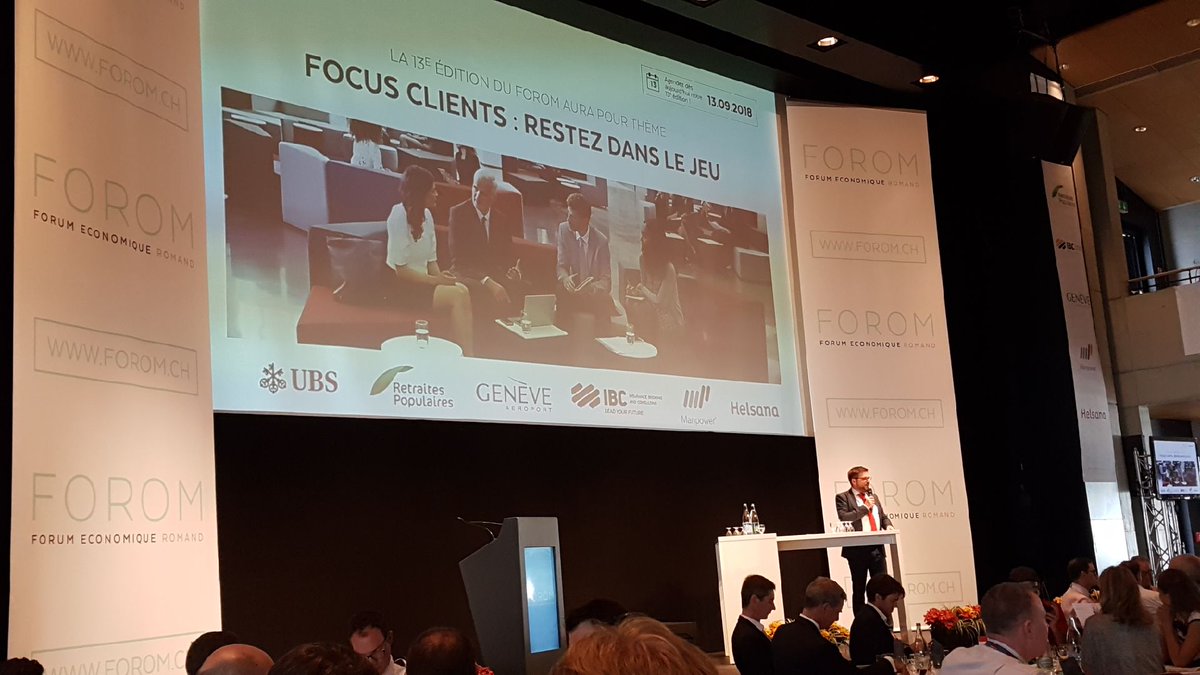 rominof's tweet photo. #FOROM2017 se termine. Merci à tous et rendez-vous le 13.09.2018 pour le #FOROM2018 "Focus clients : restez dans le jeu" avec @Manpower_CH https://t.co/FjdaCVbN6K