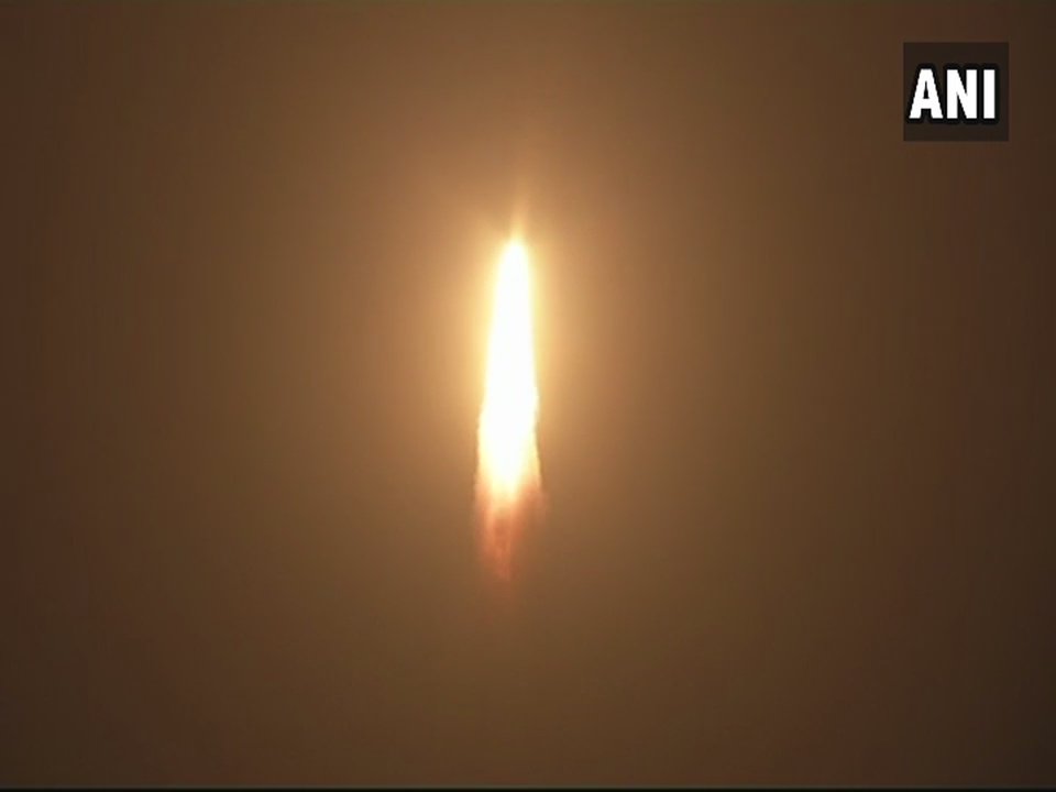 ANI's tweet photo. ISRO launches navigation satellite IRNSS-1H carried by PSLV from Sriharikota in Andhra Pradesh https://t.co/MBacvOwFp0