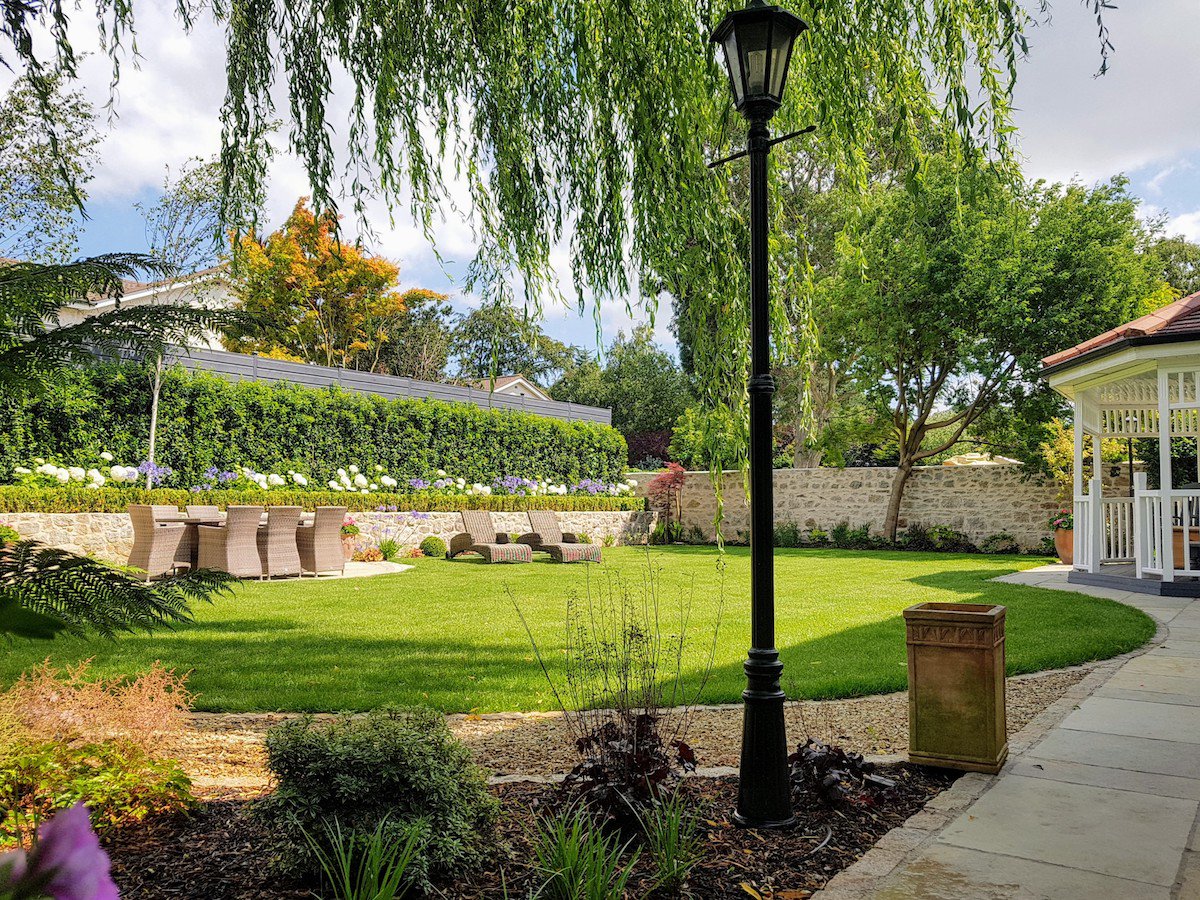 LandArt_'s tweet photo. Simple &amp; traditional was the theme with this family garden design in Foxrock, Sth Co. #Dublin. A major transformation! #gardendesign #garden https://t.co/F6FdrGUljo