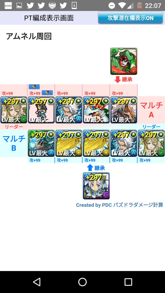 Hashtag パズドラアムネル Na Twitteru