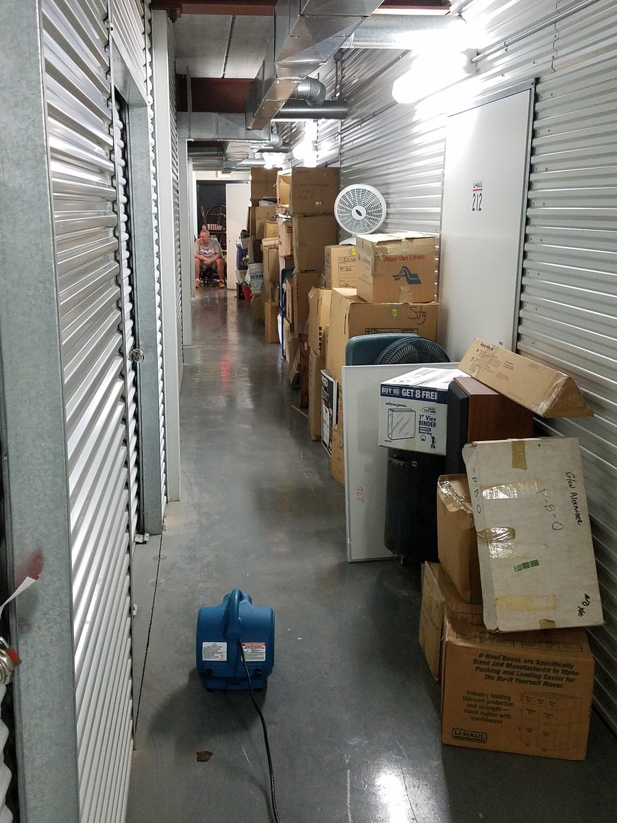 SelfStorageIns's tweet image. Today we're in TX helping tenants affected by the flooding.