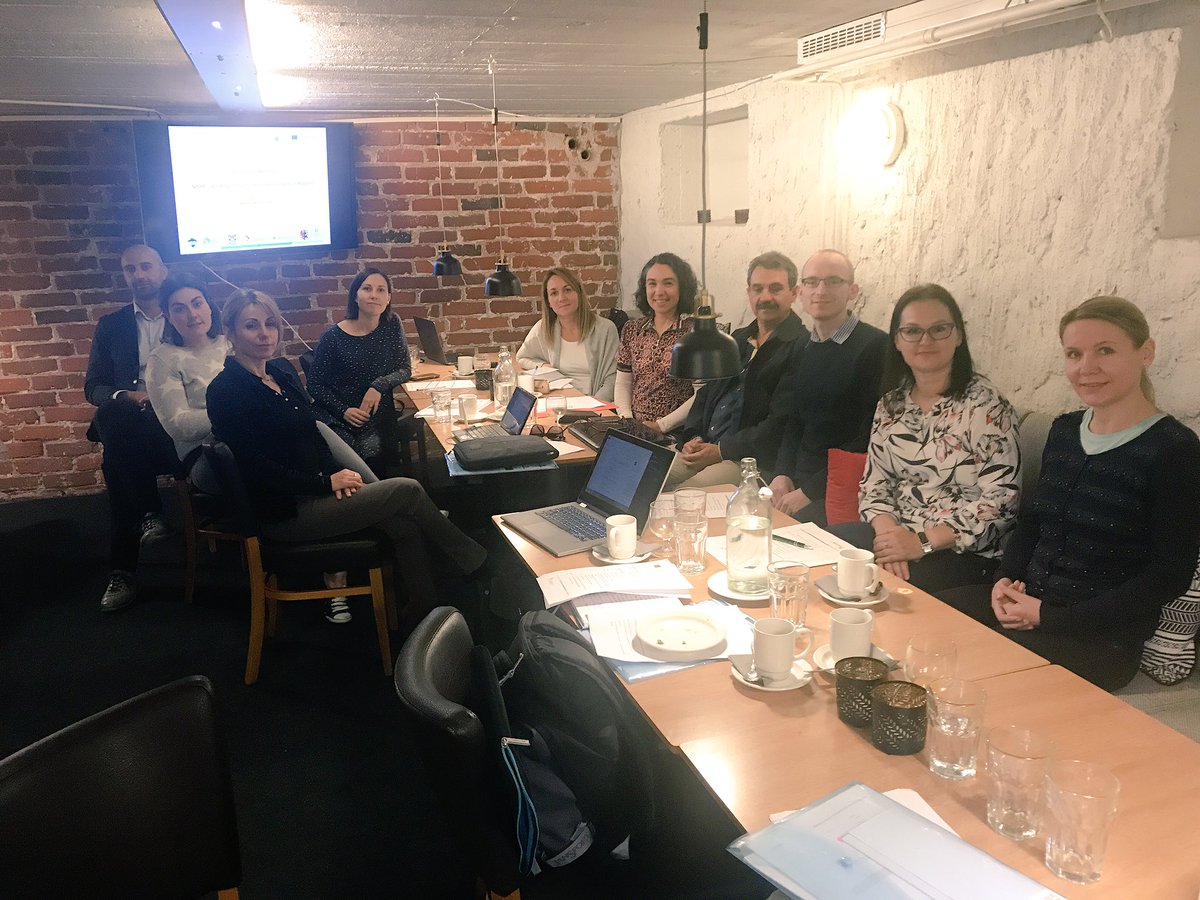 podevine's tweet photo. Project partners from @project_niche meet in Kauhajoki, Finland to discuss project activities and #food #innovation @interregeurope https://t.co/ERZoO8fPpQ