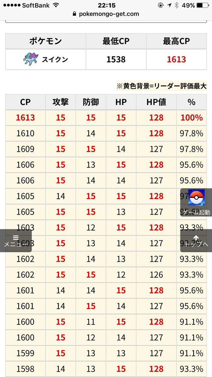 ポケ go 個体 値 チェッカー