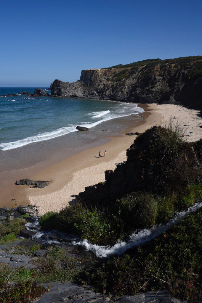 Terminando las vacaciones en la playa de Amalia Rodríguez escuchando globo azul de <a href="/Aire_Canada/">Aire Canadá</a> , lujazo!!