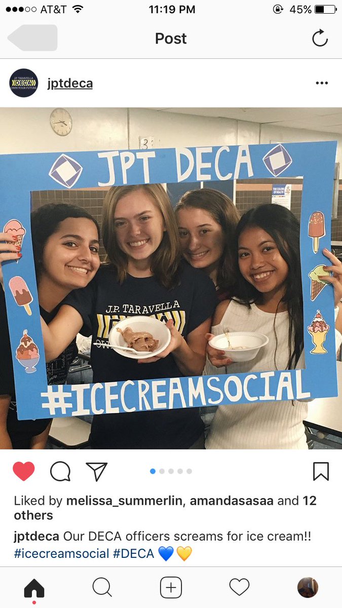 JPT_DECA's tweet photo. Some of the many faces of our Ice Cream Social yesterday! Thank you to everyone who attended🍦😃 https://t.co/d9hx0T1p0N