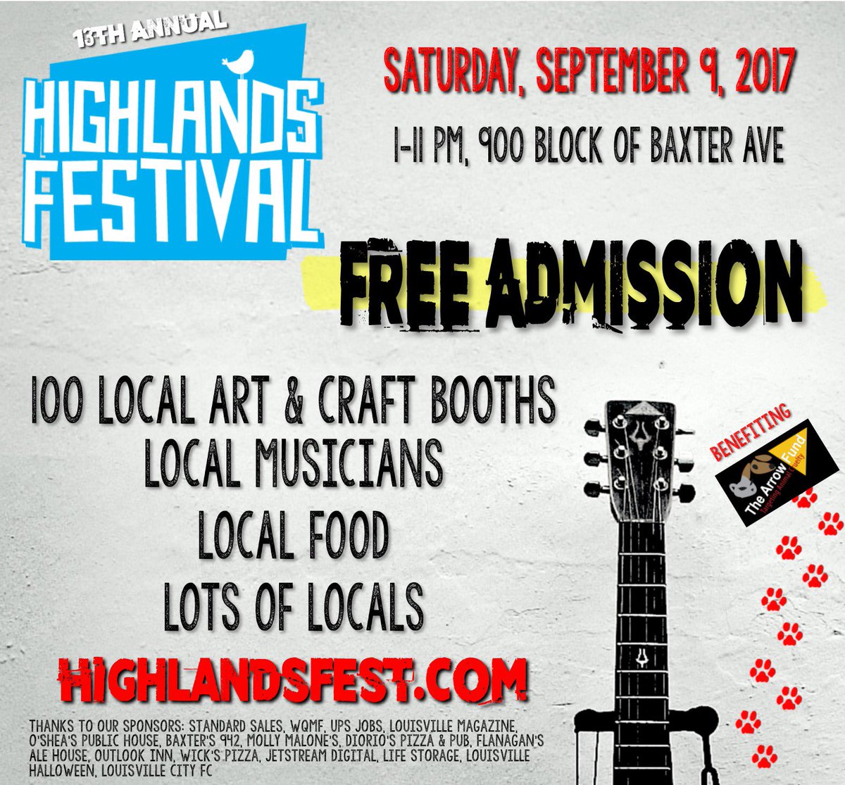 HighlandsFestKY's tweet photo. Sat. Sept. 9, #HighlandsFestival has crafts, music by #TheLepolionEffect &amp; @shawnlacymusic! https://t.co/7SoOuTUP7Z https://t.co/tkSrTyOHX2