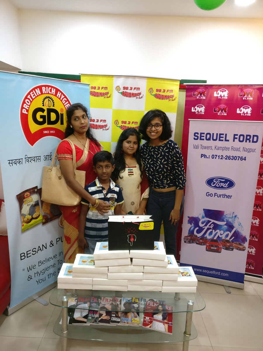 MirchiNagpur's tweet photo. #MirchiModakService: Our third winner is this cute little girl Rasika Nistane with @MirchiNidhi @SequelFord @GaneshDalindustries https://t.co/enKyGFDfgr