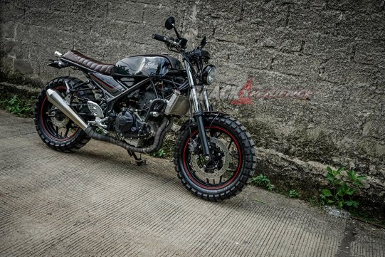 yamaha r25 scrambler