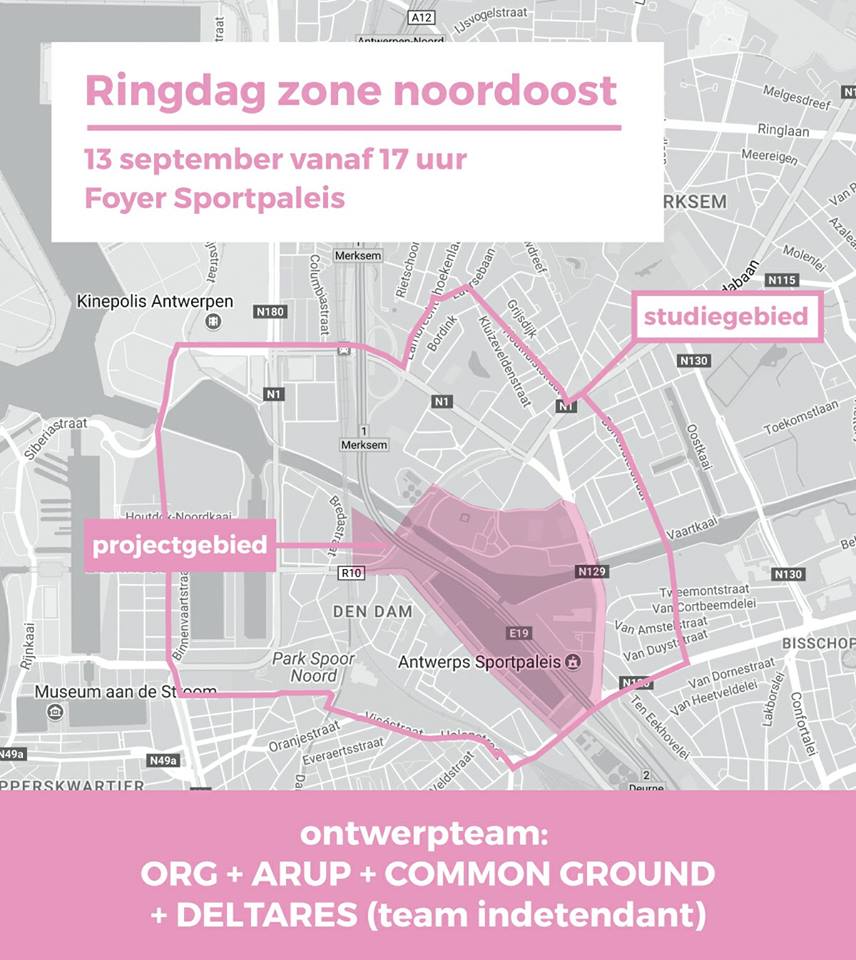 DepartementMOW's tweet photo. Gezocht: #ringbouwers! #Ringdag 6 op wo 13/09: Zone Noordoost. Schrijf je in op https://t.co/jjkgFb6OSf. #Toekomstverbond voor #Antwerpen https://t.co/JhqYssUrEQ
