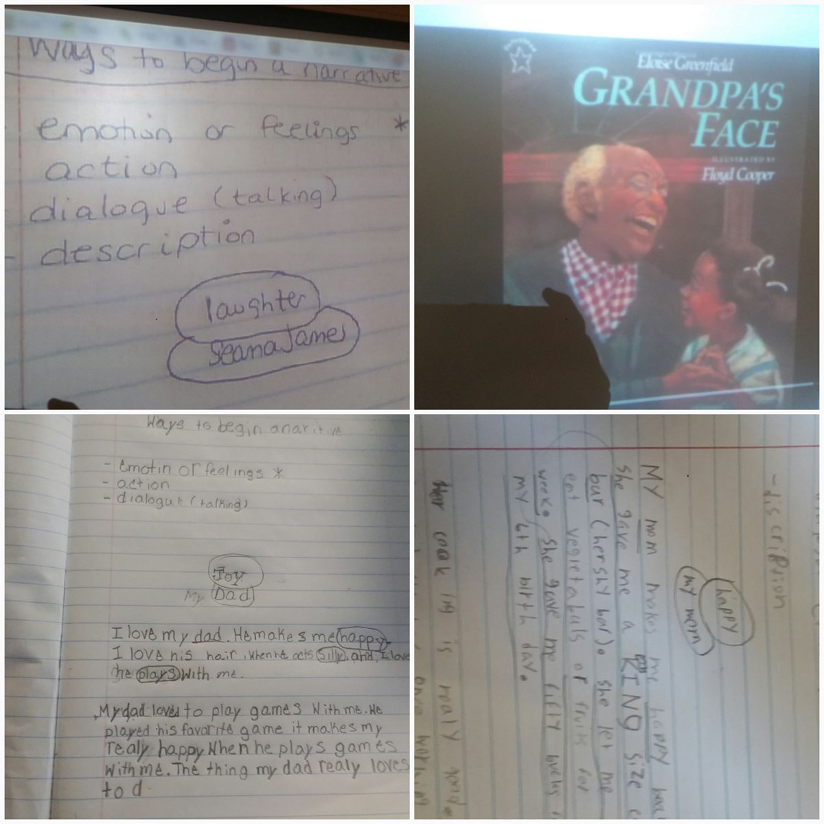 STEMNaomi's tweet photo. Using lit to improve our Personal Narratives: Begin w/ emotion @LockheedElem #lockheedunited #4DMsB https://t.co/HMhOXWyWmu
