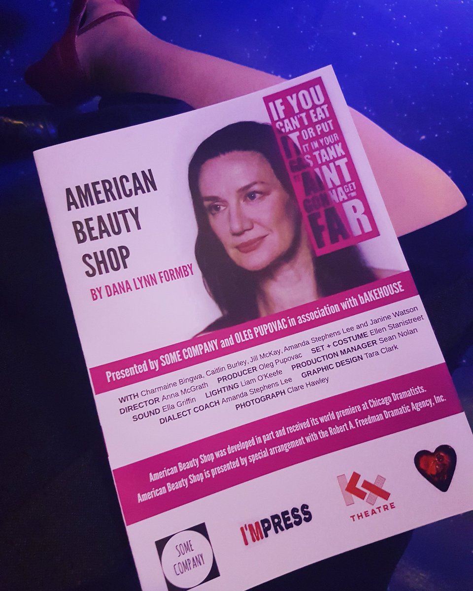 AugustaSupple's tweet photo. Opening Night #lapshot @kxtheatre of American Beauty Shop by Dana Lynn Formby presented by Some Company &amp; @olegpupovac 
#americanbeautyshop https://t.co/yfDc9gQsQK