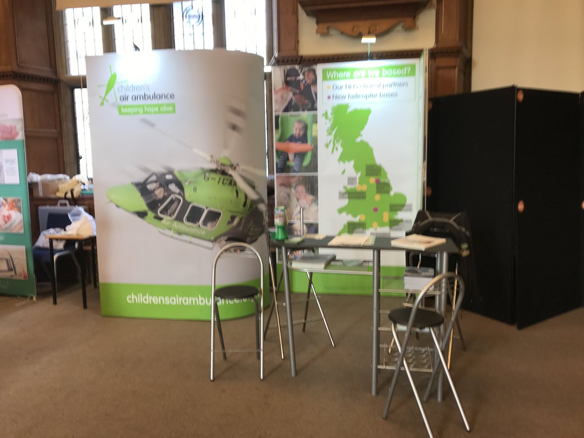 ChildrensAirAmb's tweet photo. We're at stand 5 @NTCongress until Saturday! Come and learn about how our charity can help you #transportcongress https://t.co/q97DL2b9W8