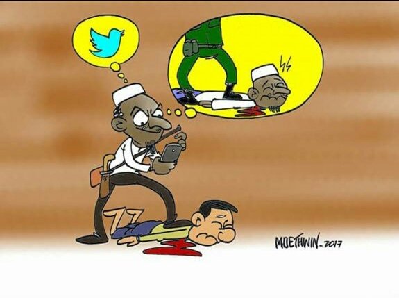 All #Bengali_Terrorist make fake news on twitter