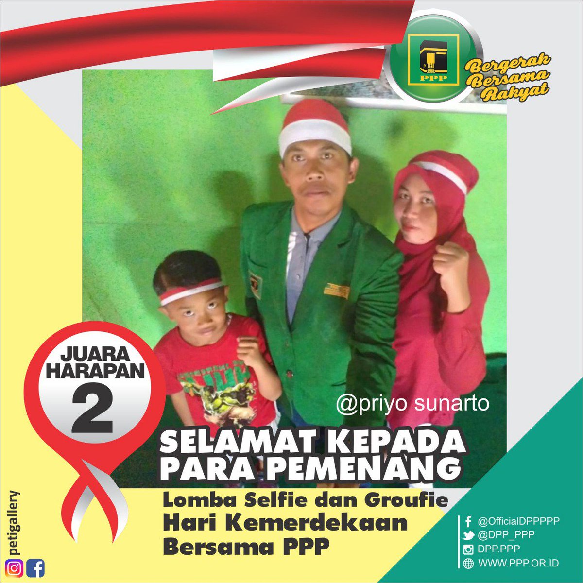 DPP_PPP's tweet photo. Untuk yg belum terpilih jangan berkecil hati, masih ada kompetisi-kompetisi lainnya #P3Besar #Romahurmuziy #PartaiIslamPertama https://t.co/Q3Cu3qtmSN