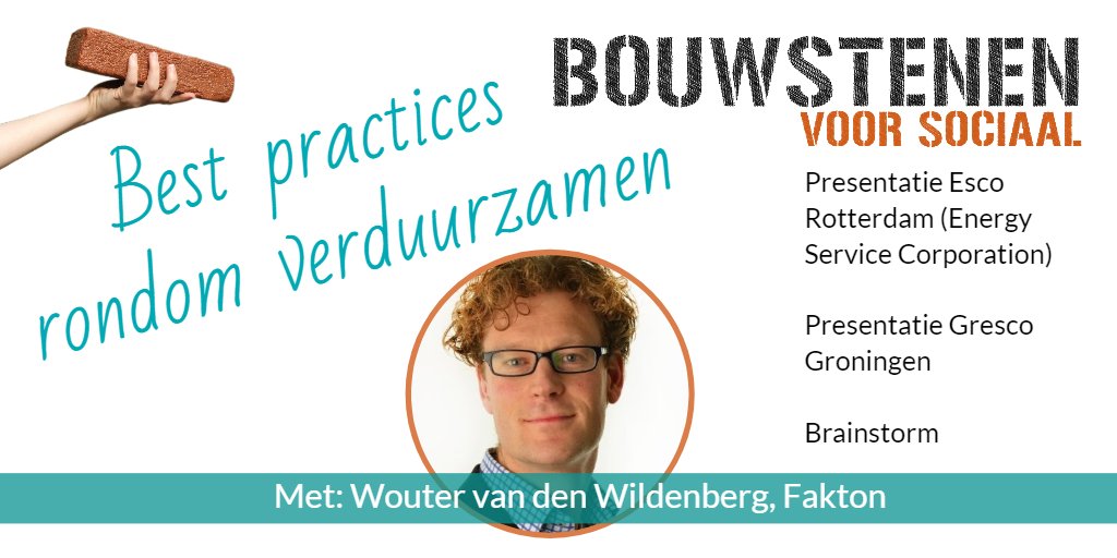 Reminder | 14-09 | 'Best practices rondom verduurzamen' in kader van netwerk Financiële Experts | Meld u aan via: bit.ly/2vLSywc