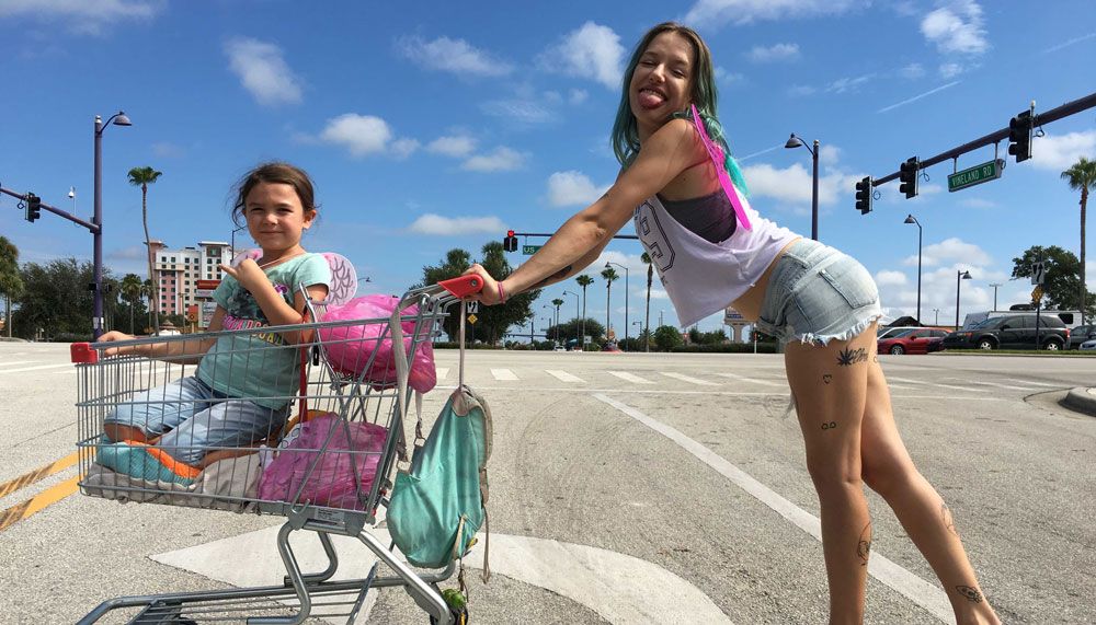 BFI's tweet photo. .@Lilfilm's magical, magnificent madcap The Florida Project is our Festival Gala, in association with @TimeOutLondon #LFF https://t.co/73L41cVxMZ