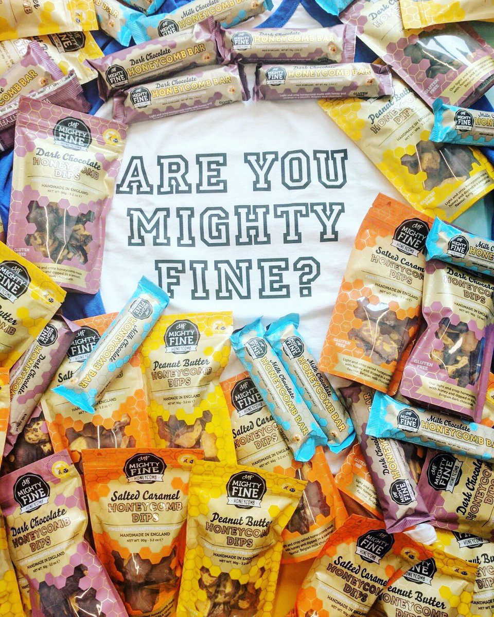 To celebrate the start of The #GBBO  we're giving away a YEARS SUPPLY of Mighty Fine Honeycomb 😍🐝 Follow &amp; RT to enter. 1 winner 15/09/17
