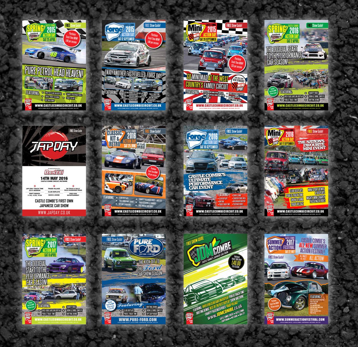 we_are_bobcat's tweet photo. 3 great years of designing event programmes and promotional material for our friends @CastleCombeUK #printing #GraphicDesign #Racing https://t.co/V7CFYSZyzj