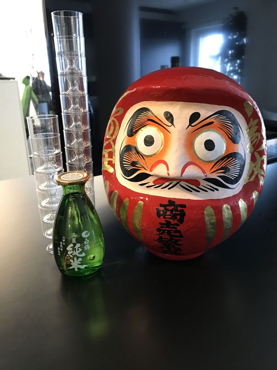 vividworks's tweet photo. #VividWorks reaches milestone in Japan. #Daruma doll, has opened his second eye when the set goal has been achieved. https://t.co/TCXBYc8Xh7