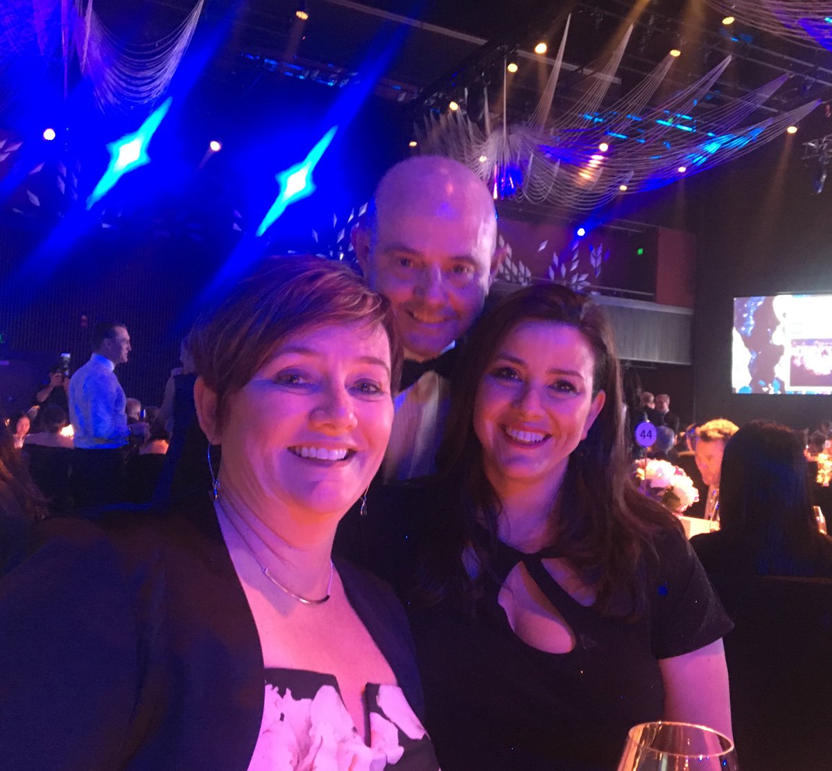 ssjbeer's tweet photo. #InsAwardsAU #table53 IA are out in force! https://t.co/dExe1pwNS9